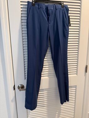 Perry Ellis Men's Navy Blue Dress Pants